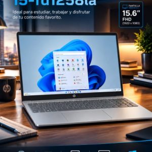 Notebook HP 15-fd1258la C5-120U 15 FHD 8GB/256 FreeDos (9517)