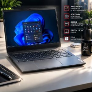 NOTEBOOK LENOVO V14 AMD RYZEN 3 8GB DDR4 256 FDOS